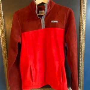 Columbia Sportswear Boys Fleece Pullover 1/4 Snap Size XL 18/20